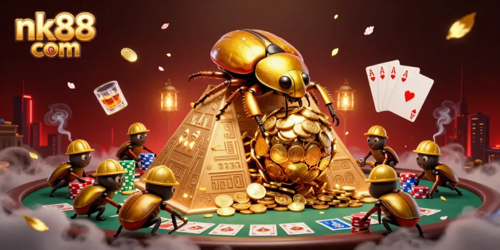 Experience exciting gameplay at nk88 com with golden beetles and casino thrills.