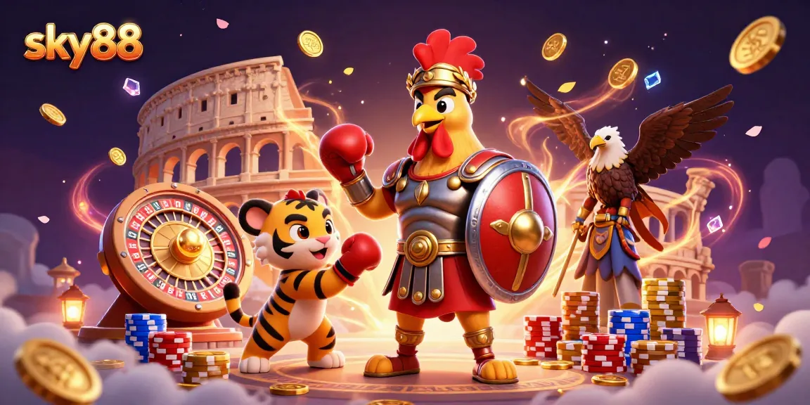 Experience thrilling gameplay at sky88 casino with dynamic characters and exciting game elements.