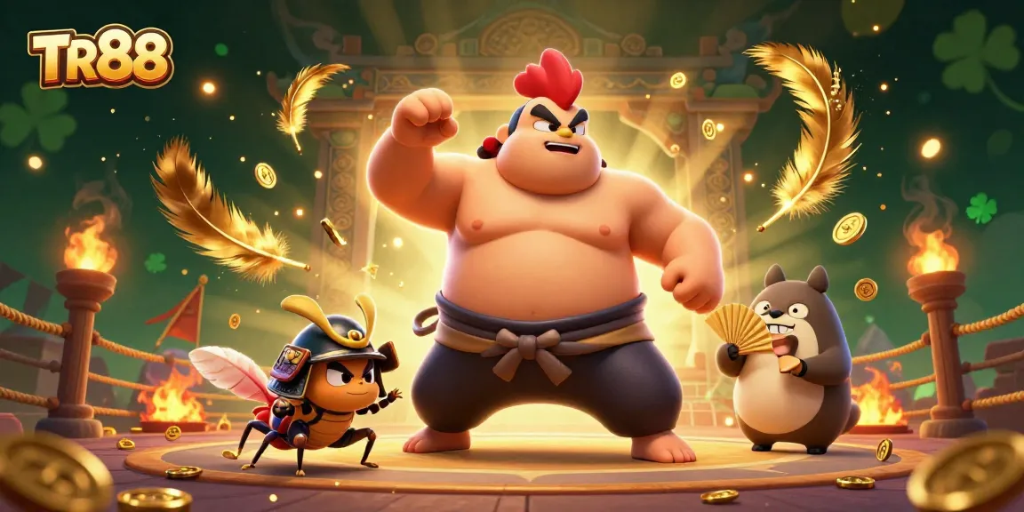 Witness TR88's thrilling experience with fierce characters in a dynamic casino showdown.