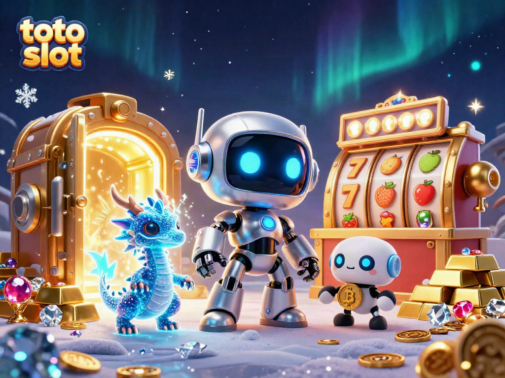 Spin the toto slot reels surrounded by gold treasures, bringing excitement to every play.